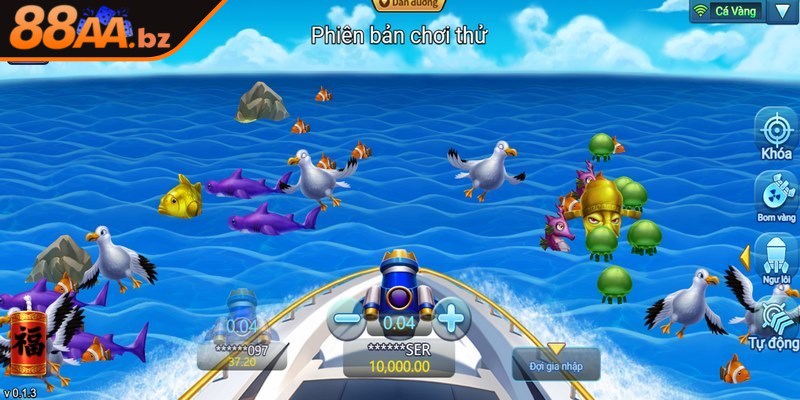 Những điểm nổi bật khi trải nghiệm TP bắn cá 